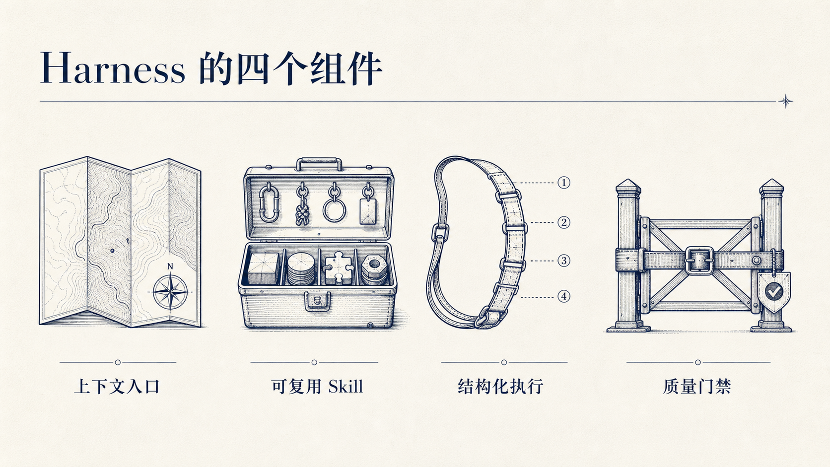 Harness 的四个组件